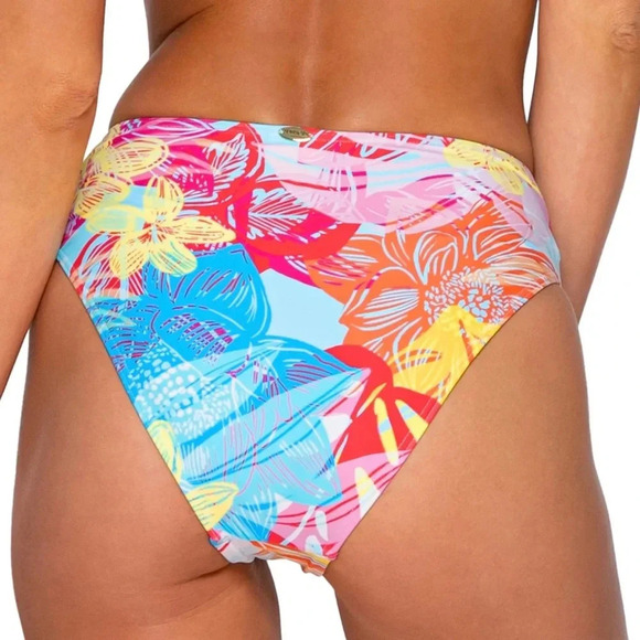 Sunsets Hot Tropics Taylor Bralette Swim Top and Bottom - Picture 9 of 12